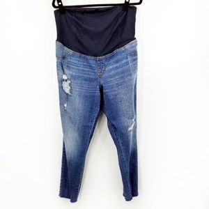 Isabel Maternity Jeggings With Belly Band